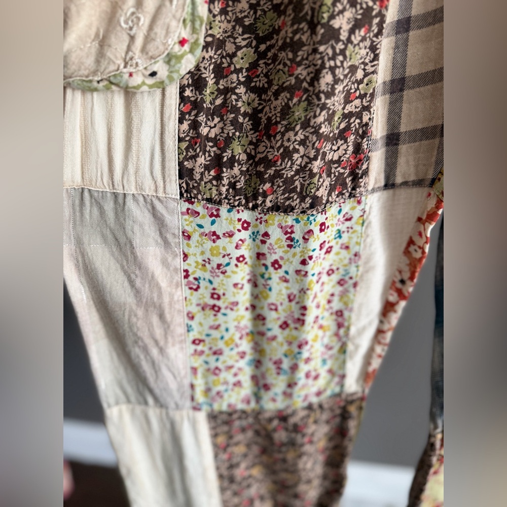 Young Threads Bohemian Floral Patchwork Cargo Poc… - image 6